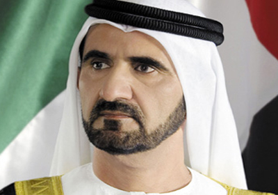 نائب رئيس دولة الإمارات الشيخ محمد بن راشد آل مكتوم وحاكم دبي